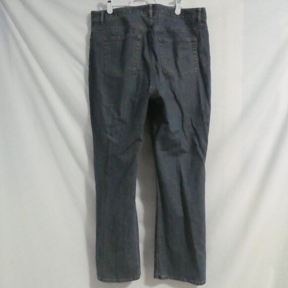 GEOFFREY BEENE SPORT Stretch | size 14 R | Classic Straight Leg Denim Jeans - Picture 2 of 16